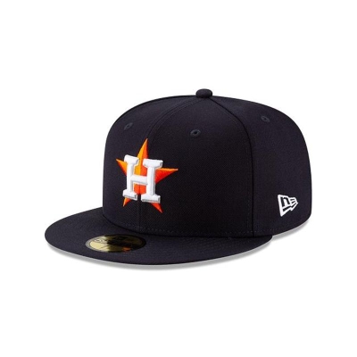 Houston Astros Gorra | New Era MLB Wool 59fifty Fitted Cap Mexico - Azules